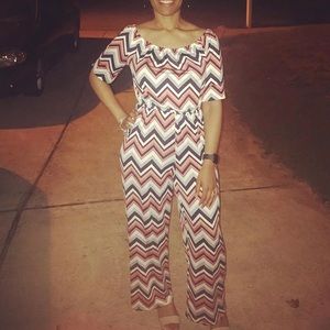 Tacera Multi-color Romper